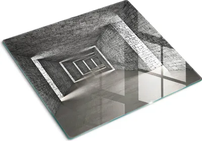 Imagen del producto de Cubierta para placa de cocina – Cubierta para placa de inducción – Placa de vidrio protectora – 60x52 cm – Placas de vidrio protectoras para cocina – Vidrio templado – Ladrillos