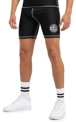 Productafbeelding van Herensportshorts, slim fit, model SLOPEDOWN, kleur zwart, merk BENLEE