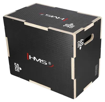 Produktbild von HMS DSC03 Holz Plyometrischer Kasten 50x40x30 cm