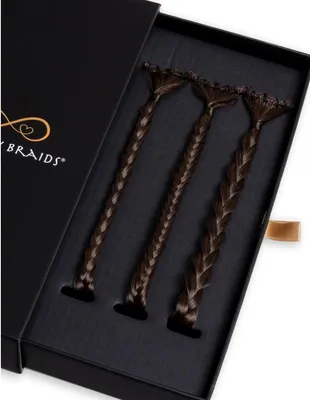 Produktbild von Infinity Braids Infinity Braidies Auburn Sugar