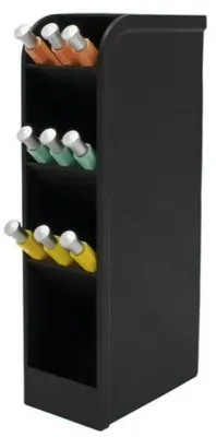 Immagine prodotto di Portaoggetti da scrivania - 9*5*20,3 cm - Portaoggetti multifunzione con ampia capacità - Organizzatore da scrivania per ufficio e scuola - Scatola organizzativa per la scrivania - Pratico portaoggetti da scrivania
