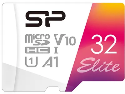 Zdjęcie produktu dla Silicon Power Elite, 32 GB, MicroSDHC, Klasa 10, UHS-I, 100 MB/s, Class 1 (U1)