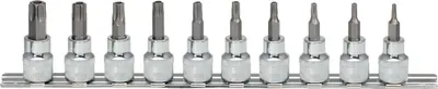 Produktbild von KS Tools 918.3970, 10 Stück(e), Torx, Chrom-Vanadium-Stahl