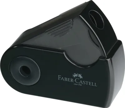 Obrázek produktu pro Faber-Castell 182710, Ruční ořezávátko, Černá, Pro praváky i leváky, 1 kusů