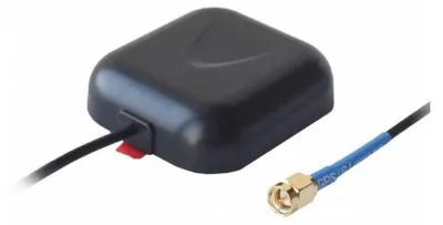 Zdjęcie produktu dla Zewnętrzna antena GPS/GNSS o zysku 3 dBi z złączem SMA i kablem o długości 3 m do urządzeń