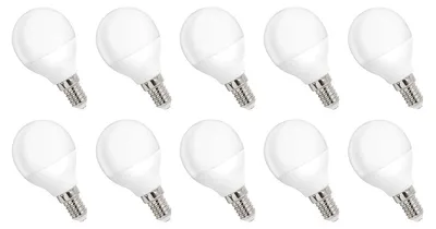 Produktbild von Spectrum E14 LED-Lampe P45 4W 340lm 6000K tageslichtweiß 10 Stück