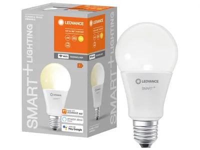 Produktbild von LEDVANCE 00217486, Intelligentes Leuchtmittel, WLAN, Mehrfarbig, Edelstahl, Weiß, LED, E14, Kaltweiße, Warmweiß