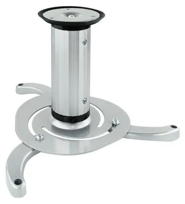 Immagine prodotto di Tooq - Supporto a soffitto per proiettore pj1010tn-s - ruotabile, inclinabile - 10kg - 360° - distanza dal soffitto 80-170mm - argento