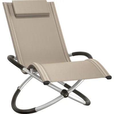 Produktbild von tectake® Sonnenliege Paulina ergonomisch, faltbar, 150 kg