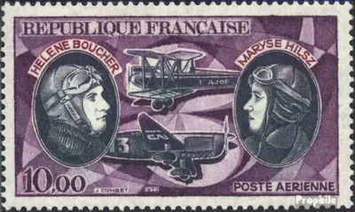 Produktbild von Briefmarken Frankreich 1972 Mi 1797 (kompl.Ausg.) postfrisch Pilotinnen