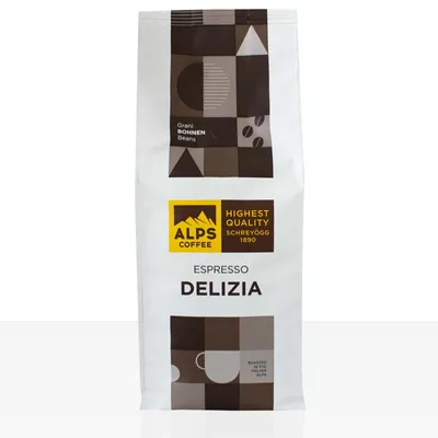 Produktbild von Alps Coffee Caffe Espresso Delizia 10 x 1kg Kaffeebohnen
