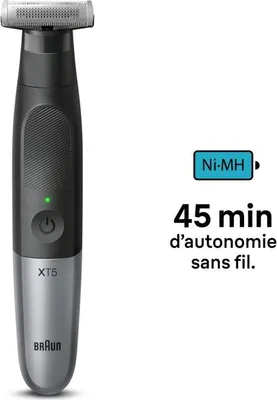 Produktbild von Braun XT5100, Waschbar, Akku, Schwarz, Grau