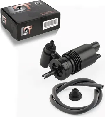Produktbild von Scheibenwaschpumpe Waschwasserpumpe Dualpumpe Schlauch für Mercedes-Benz MINI
