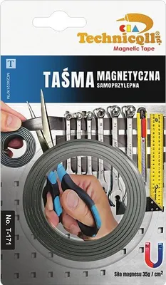 Zdjęcie produktu dla Samoprzylepna taśma magnetyczna 1mx20mmx1,5mm