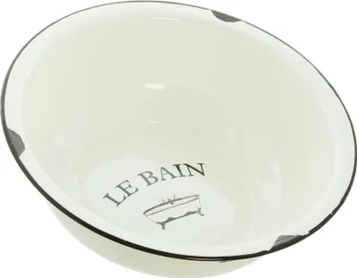 Imagen del producto de Lavabo Le Bain, metal, diámetro 34 cm, esmaltado