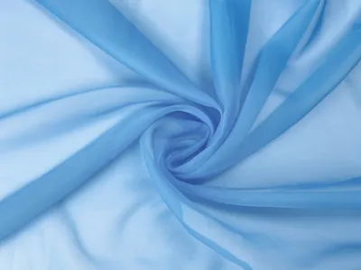 Produktbild von Voile Stoff Meterware 150 cm Breite Gardinenstoff, Türkisblau
