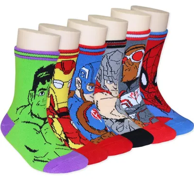 Obrázek produktu pro Marvel Super Hero Adventures, Spider-Man, sada 6 kusů, sportovní trička pro chlapce a batolata