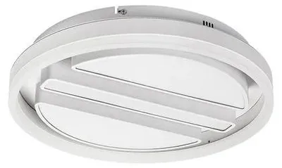Immagine prodotto di Rabalux 71112 Lampada da soffitto Gremin, 55 W, 2750 lm, bianca, rotonda, luce bianca calda/bianca fredda, dimmerabile, ø 400 mm