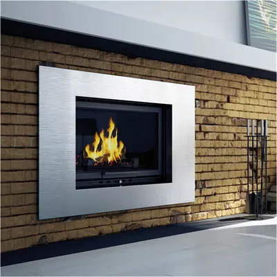 Produktbild von Kamineinsatz Gusseisen OLIWIA 16 kW Ø 200 mit Schiebetür