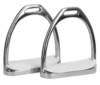 Produktbild von Covalliero Kerbl Steigbügel Edelstahl Trittfläche 12 cm