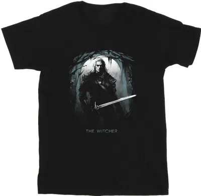 Obrázek produktu pro Netflix - Pánské tričko "The Witcher Of The Night" BI52197 (S) (Black)