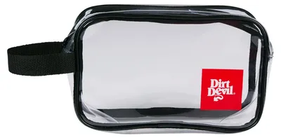 Zdjęcie produktu dla Torba na akcesoria do obuwia marki DIRT DEVIL, przezroczysta, wymiary: 22x7x13 cm