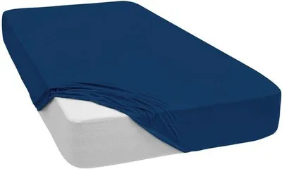 Obrázek produktu pro Unyqoos® Pružné povlečení na prostěradlo, 100% bavlna, rozměr 160 x 200 cm, vhodné pro vodní postele a boxspringové postele, výška matrace až 30 cm, k dispozici ve 28 barvách