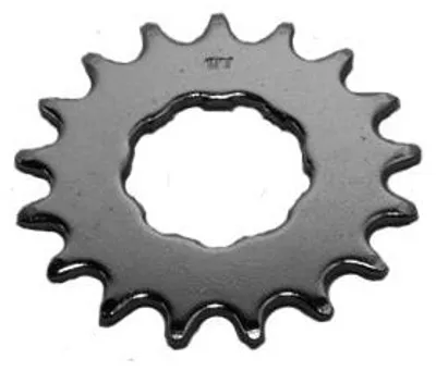 Obrázok produktu pre VWP prevodník 1 8 (3 mm) BMX 17T strieborný
