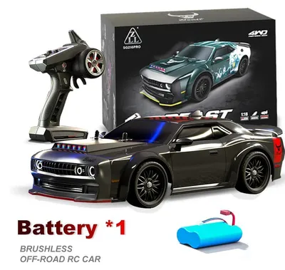 Produktbild von Ferngesteuertes Drift-RC-Auto - SG216MAX/PRO - Maßstab 1:16 - 4WD-Allradantrieb - Bürstenloser Motor - 45 km/h - LED-Beleuchtung - 1 Akku
