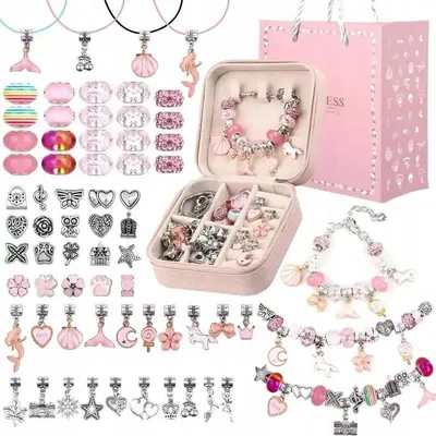 Produktbild von DK Schmuck-Bastelset mit Charms und Anhängern