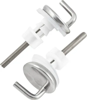 Produktbild von TrendLine Toilettendeckelbefestigung Edelstahl Universal silber