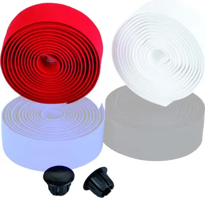Produktbild von Ges Gel Lenkerband Rot,Weiß  Rot,Weiß One Size