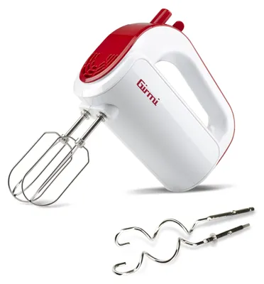 Zdjęcie produktu dla Girmi SB02, Mikser ręczny, Czerwony, Biały, Bić, Miksowanie, Mieszanie, 170 W, 220 - 240 V, 50 - 60 Hz