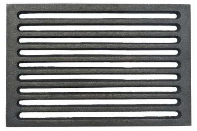 Productafbeelding van Gietijzeren grillrooster voor open haarden, 23,8 x 18,8 x 1 cm