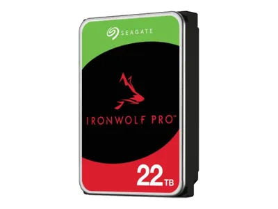 Zdjęcie produktu dla Seagate 8.9cm (3.5") 22TB SATA3 IronWolf Pro 7200 512MB wewnętrzny