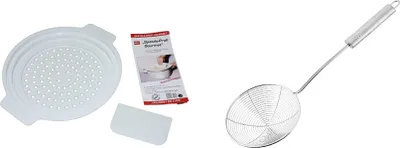 Produktbild von Neustanlo Spätzle und Knöpfle Sieb und Reibe Set inkl. Abseihlöffel 38 cm OVALGRIFF (Spätzle-Set)