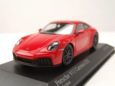 Produktbild von Minichamps 410064120 Porsche 911 (992.2) Carrera GTS 2024 rot 1:43