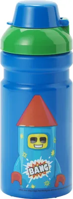 Immagine prodotto di LEGO 40560800 LEGO Trinkflasche FIREWORK GUY, 390 ml, blau