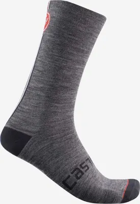 Immagine prodotto di Castelli Racing Stripe 18 Sock Dark Gray S/M Calzini da ciclismo