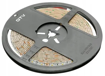 Produktbild von LED Streifen 5m 12V wasserdicht IP65 neutralweiß 4000K 300 LEDs 60 LED/m zuschneidbar