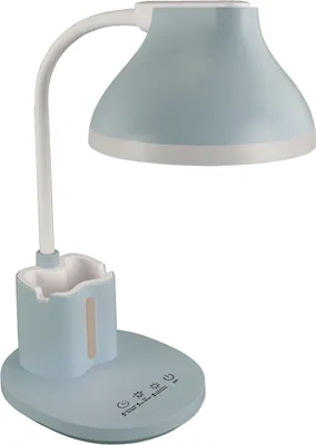 Immagine prodotto di Lampada da tavolo per camera dei bambini LED dimmerabile con interruttore a sfioramento alta 40 cm Azzurro con cambio di colore 4200 K 740 lm