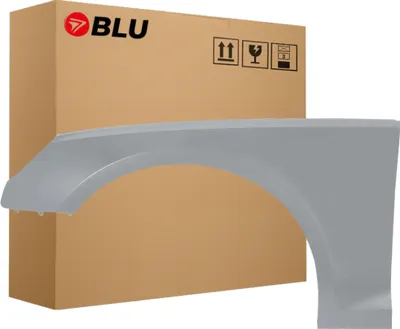 Produktbild von BLU Kotflügel Passend für Audi A4 B9 S4 LY7G Links Silber QuarzGrau | 2015-2019 | Vorderseite Vorne | Lackiert | Einbaufertig