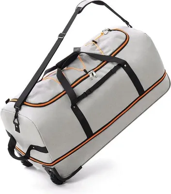 Produktbild von Famanu Reisetasche 32 Zoll / 80 cm 110 L erweiterbar 140 L - Weiß-Grau