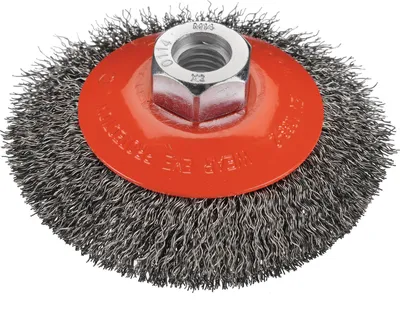 Produktbild von Kegelbürste D.100mm Drahtstärke 0,2mm VA 20mm 12500min-¹ OSBORN