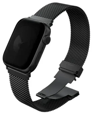 Immagine prodotto di Cinturino UNIQ Dante Pro per Apple Watch 49/46/45/44 mm Nero grafite
