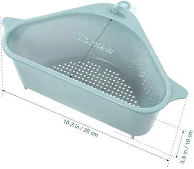 Produktbild von Küchenabstellregal mit Zinken für Eckbereich, Spülregal
