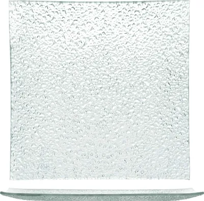 Obrázek produktu pro H&H Gocce sada 6 čtvercových talířů, sklo, 30 cm