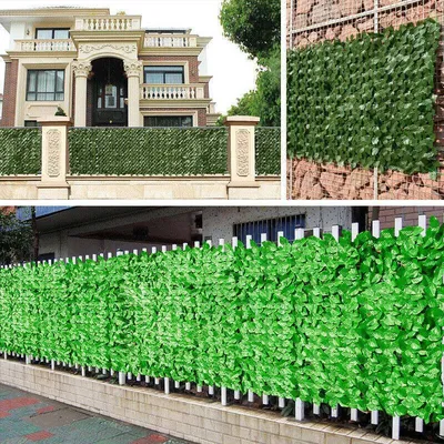 Produktbild von 1Mx3M Balkon Hecken Künstliche Efeu Blatt Garten Sichtschutz Zaun Sichtschutz