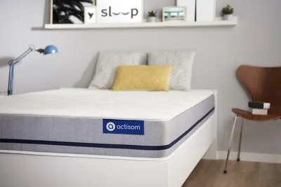 Image de Matelas Actimemo soft 120x220cm, mousse à mémoire de forme, degré de fermeté 3, hauteur : 20 cm, 3 zones de confort