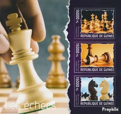 Produktbild von Briefmarken Guinea 2014 Mi 10291-10293 Kleinbogen (kompl. Ausgabe) postfrisch Schach